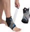 Ankle Brace for Women and Man, Ankle Compression Sleeve, Ankle Support with Adjustable Compression Strap for Sprained Ankle, Injury Recovery and M...