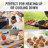 Checkered Chef Cooling Rack for Cooking and Baking - 17" x 12" Stainless Steel, Oven Safe Grid Wire Cookie Cooling Racks...