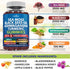 Sea Moss Gummies, Sea Moss 3000mg, Black Seed 2000mg, Ashwagandha 1000mg, Turmeric, Manuka Honey, ACV, Dandelion, Black Pepper, Burdock, Bladderwr...