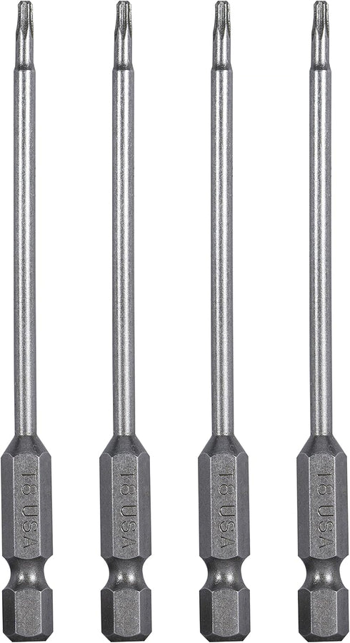 Mayhew Tools 19332-4 USA Torx Power Bit, T8 x 3.5", 4-Pack...