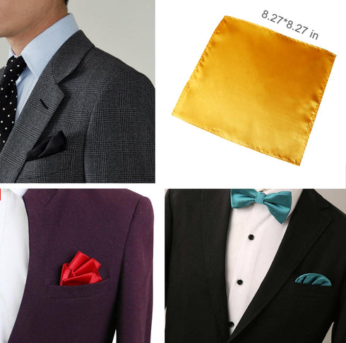 Men's Handkerchief, Pack of 30, 8.6" x8.6...
