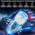 ?MFi Certified?iPhone Fast Car Charger, BARMASO 4.8A Car Power Adapter Dual USB Car Charger Fast Charging Cigarette Lighter with 2Pack Lightning C...