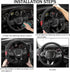 Steering Wheel Cover for Dodge Charger Durango Challenger Journey Ram Breathable Anti-Slip Leather Wheel Covers for Dodge Steering Wheel Accessori...