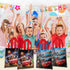Tawekel 24Pack Lightning Mc Party Gift Bag - Cartoon Cars Waterproof Handbag Packaging Bag Party Supplies for Birthday Party School Activities Out...
