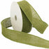 Morex Natural Burlap Wired Ribbon for Decorations, Holidays, Parties, Home and Outdoor Decor, 1.5" x 10 Yd, Moss...