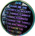 2 Year AA Medallion Reflex Rainbow Plated Black Sobriety Chip II...