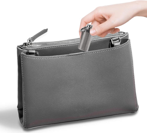 Titanium Keychain Pill Holder Container,Waterproof Portable Pill Box Case for Purse or Pocket, Pill Fob Medicine Organizer for Outdoor Travel Camp...