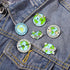 Earth Brooch Fashion Cartoon Enamel Brooch Pins Set for Unisex Child Women's Clothing Decorate (Love and Protect the Earth)...