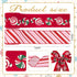 2 Rolls Christmas Ribbon for Wreath Bows Wrapping Gifts, Red Pink Candy Cane Ribbon for Gift Wrapping Party Supplies Decoration DIY Crafts 2.5" X ...