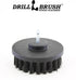 Ultra Stiff 4-Inch Electric Spin Scrubber: Industrial Cleaning Supplies for BBQ, Oil Stains, Rust, Metal, Concrete, Grates, Smoker, Griddle, Outdo...