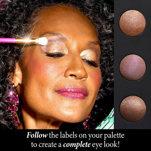 LAURA GELLER NEW YORK The Delectables 14 Multi-Finish Baked Eyeshadows Champagne Cheers...