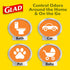 Glad Trash Bags, Small Garbage Bags - 4 Gallon White Trash Bag - 30 Count...