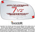 exactafit 8271R Passenger Side Mirror Glass Replacement Repair Compatible With 2008 2009 Saturn Astra...