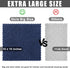 Homaxy 12 Pack Kitchen Dish Cloths (10 x 10 Inches, Navy Blue), Super Soft and Absorbent Coral Velvet Dish Towels, Nonstick Oil Fast Drying Microf...