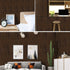 MecparWalnut Wood Grain Wallpaper 17.71 in x 16.4 Ft Brown Wood Contact Paper Wood Peel and Stick Wallpaper Vinyl Self Adhesive Thick Wallpaper fo...