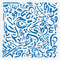 FINGERINSPIRE Arabic Alphabet Calligraphy Stencil 11.8x11.8 inch Messy Writing Stencil Plastic Arabic Alphabet Words Patterns Stencil Template Reu...