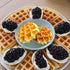 Jacquet Belgian Waffles - Pack of 8 Ready to Eat, Delectable Petite Pearl Sugar Belgian Waffles, Perfect for Quick Breakfast, Delicious Ready-to-E...