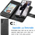 Galaxy Note 10 Case, Galaxy Note 10 Wallet Case, Luxury Cash Credit Card Slots Holder Carrying Folio Flip PU Leather Cover [Detachable Magnetic Ha...