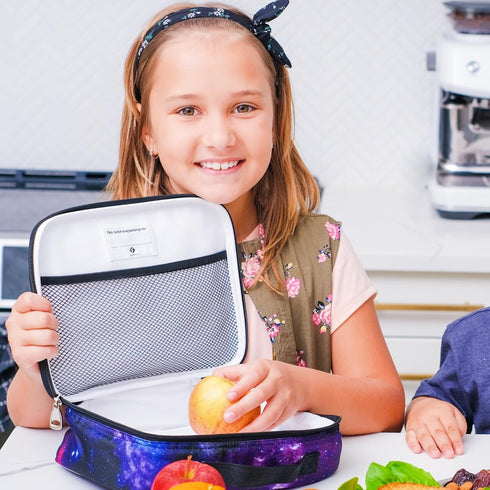 Fenrici Lunch Box for Boys, Kids Insulated Lunch Bag, Soft Sided Compartments, Spacious, BPA Free, Food Safe, 10.8in x 8.5in x 2.8in, Shark, Camo...