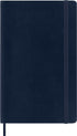 Moleskine Classic Notebook, Soft Cover, Large (5" x 8.25") Ruled/Lined, Sapphire Blue, 192 Pages...