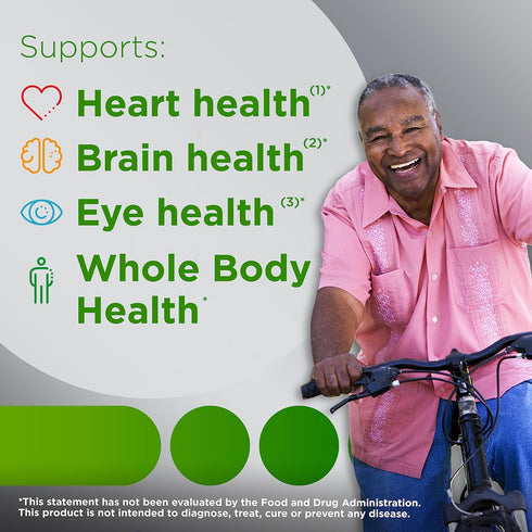 Centrum Silver Multivitamin for Adults 50+, Gluten Free, Non-GMO, Supports Memory and Cognition...