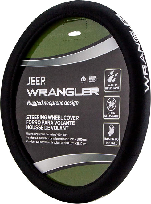 Plasticolor 006712R01 Steering Wheel Cover compatable with Jeep Wrangler...