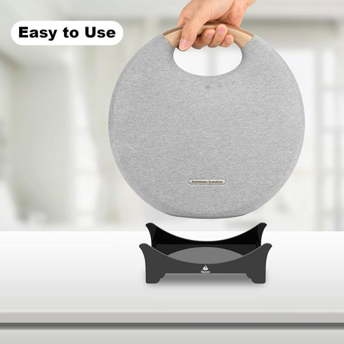 TXEsign Desktop Stand Speaker Holder for Harman Kardon Onyx Studio 6 and Onyx Studio 5 Bluetooth Speaker, Acrylic Table Stand Holder Speaker Anti-...