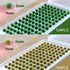 Cayway 208 PCS Static Grass Tuft Model Grass Tufts Terrain Model Kit Resin Static Scenery Model Miniature Shrubs Bushes for Train Landscape Railwa...