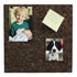 Flipside FLP12058 Dark Cork Tiles, 12" x 12", Pack of 4, Cork, Brown...