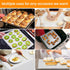 Silicone Baking Mat Roll - Best German Silicone -Heat Resistant Pie Cookie Bread Pizza Macaron Baking Mat, Silicone Pastry Mat, Non-Stick Dough Ma...