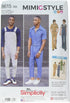 Simplicity US8615BB Men's Overalls and Jumpsuit Sewing Patterns by Mimi G Style, Sizes 44-52...