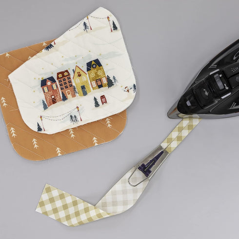 Dritz 3147 Bias Tape Maker, 1-Inch,Silver...