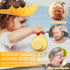 Baby Shower Cap Adjustable Silicone Crown Shampoo Bath Cap Visor Cap with Baby Shampoo Rinse Cup Cute Baby Bath Rinse Cup Protecting Eye Ear for I...