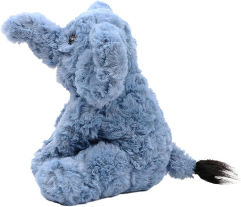 Hopearl Adorable Plush Calf Elephant Toy Floppy Elephish Ultra Soft Stuffed Animal for Boys Girls Kids Toddlers, Blue, 9''...