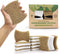 Biodegradable Natural Kitchen Sponge - Compostable Cellulose and Coconut Walnut Scrubber Sponge - Pack of 12 Eco Friendly Sponges for Dishes - Han...