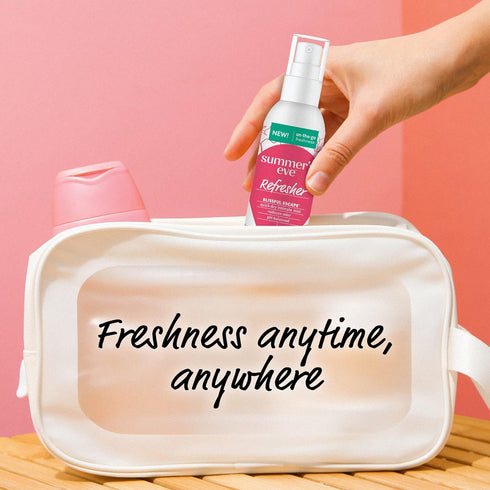 Summer's Eve Refresher Mist, Feminine Spray Reduces Odor, Blissful Escape, Body Spray for Women, 1.89 Oz Bottle...