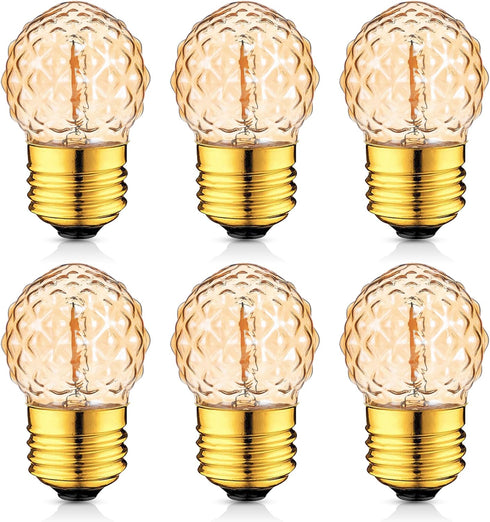 e26 led Bulb G40 Mini Globe Bulb Night Light 1W Equivalent to 10 Watt 2200K Warm White Decorative Light Bulbs Christmas Light Strings Non Dimmable...