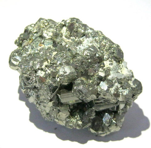 crystalmiracle Golden Pyrite Rock Natural Healing Crystal 0.2-0.3 Lbs Cluster High Energy Reiki Feng Shui Psychic Meditation Deflector Gemstone fo...