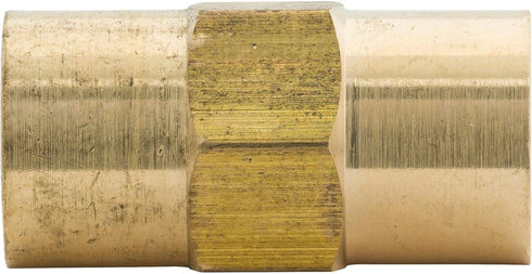 4LIFETIMELINES Brass Brake Line Union, 3/16 (M10x1.0 Inverted), 10/bag...