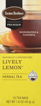 Farmer Brothers Lively Lemon Herbal Tea- Caffeine Free, 25 bags...