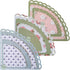Matty’s Crafting Joy Stitched Nesting Corner Pocket Die Cut Set of 4, Scallop Dies, Large Nested Metal Cutting Dies for Card Making, Albums, Journ...