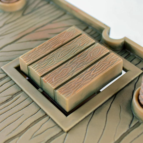 Penn-Plax Reptology Floating Turtle Pier and Basking Platform – Decorative, Functional, and Naturally Inspired – Small...