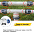 4560 Pool Hose Adapters Conversion Kit for Intex Hayward Pool Filter Pump Hose Adapter fit with Intex Ground Pool 40mm to 1 1/2 Inch Conversion Ki...