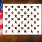 Extra Large Star Stencil (17x12 Inches) - 50 Stars American Flag Stencils for Painting on Wood - Airbrush, DIY Drawing, Spray Paint Stencil & Craf...