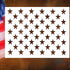 Extra Large Star Stencil (17x12 Inches) - 50 Stars American Flag Stencils for Painting on Wood - Airbrush, DIY Drawing, Spray Paint Stencil & Craf...