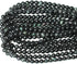 45PCS 8mm Natural Black Obsidian Gemstone Round Loose Beads Crystal Energy Stone Healing Power for DIY Jewelry Making 1 Strand 15"...