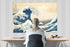 The Great Wave off Kanagawa by Katsushika Hokusai Poster Print. 24in Tall X 36in Wide. 10mil PVC-Free, Environmentally Friendly Print. #6113B-24x3...