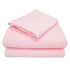 TL Care 100% Natural Cotton Jersey Knit 3-Piece Toddler Sheet Set, Pink, Soft Breathable, for Girls...