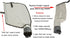 ATIE Pool Cleaner Gray Fine Mesh Bag with Hook and Loop Fastener Enclosure for Pentair Kreepy Krauly Legend, Platinum Pool Cleaner Debris Bags 360...
