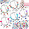 Acejoz 85 Pcs Charm Bracelet Making Kit, DIY Charm Bracelets Beads for Adults and Beginner Jewelry Making Kit...